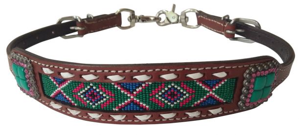 Beaded Navaho Wither Strap