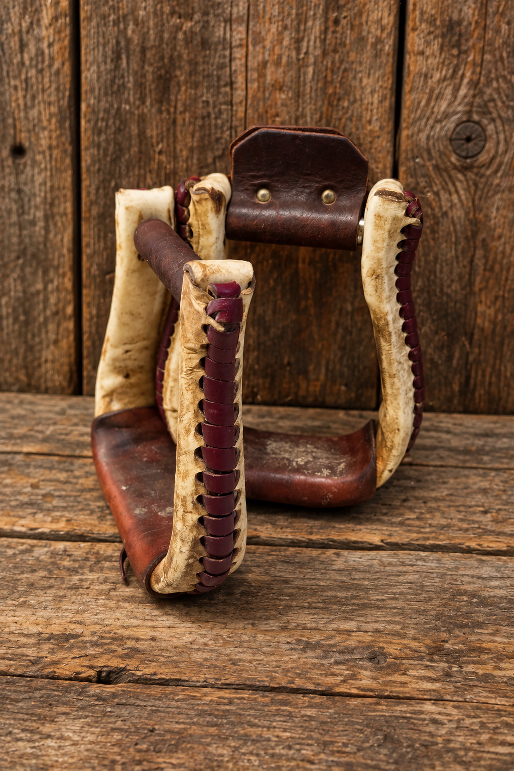 Billy Cook Rawhide Wrapped Stirrups