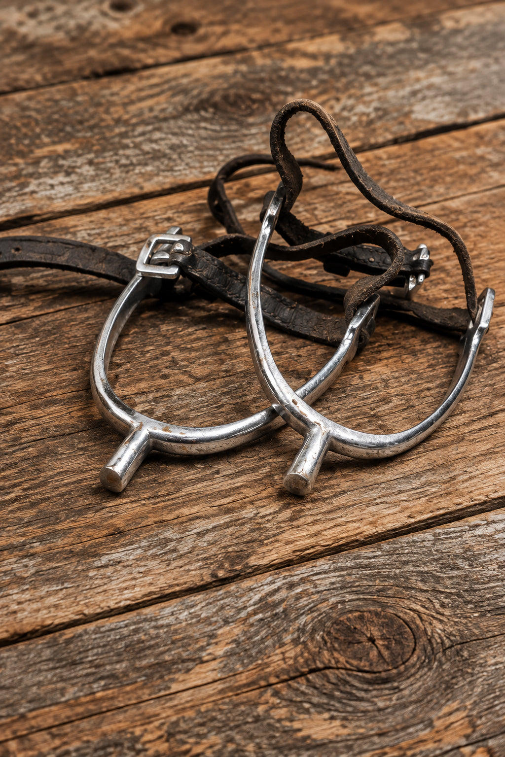 Bumper Spurs with Straps