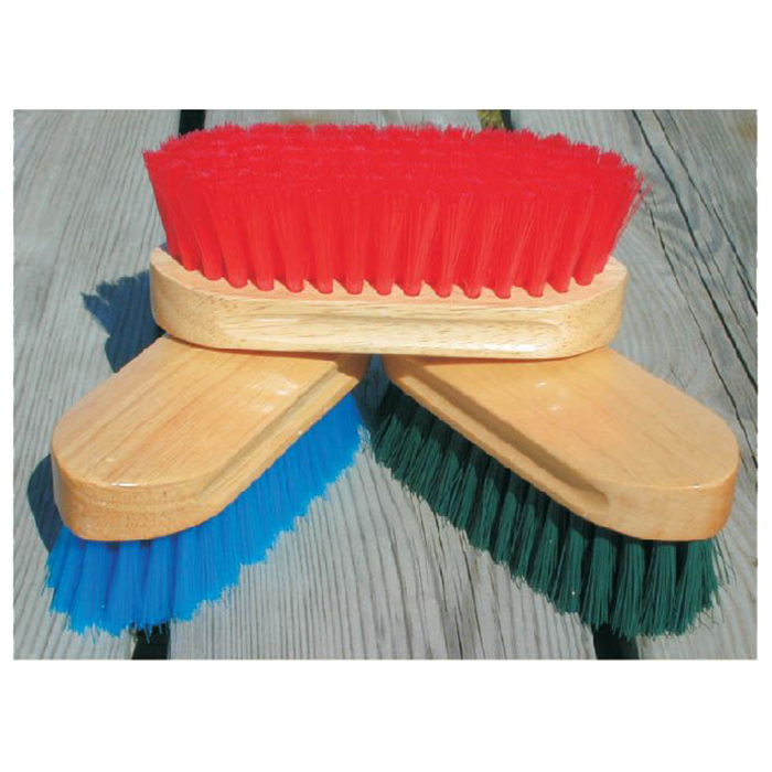 Ger-Ryan 6.5" Soft Bristle Body Brush. Asst Color