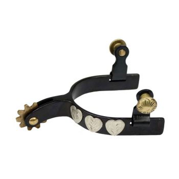 Youth Silver Heart Spurs