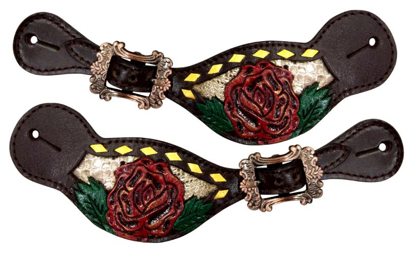 Bracelet éperon rose et or pour femme
