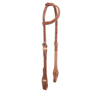 One Ear Headstall w/Rawhide Keepers