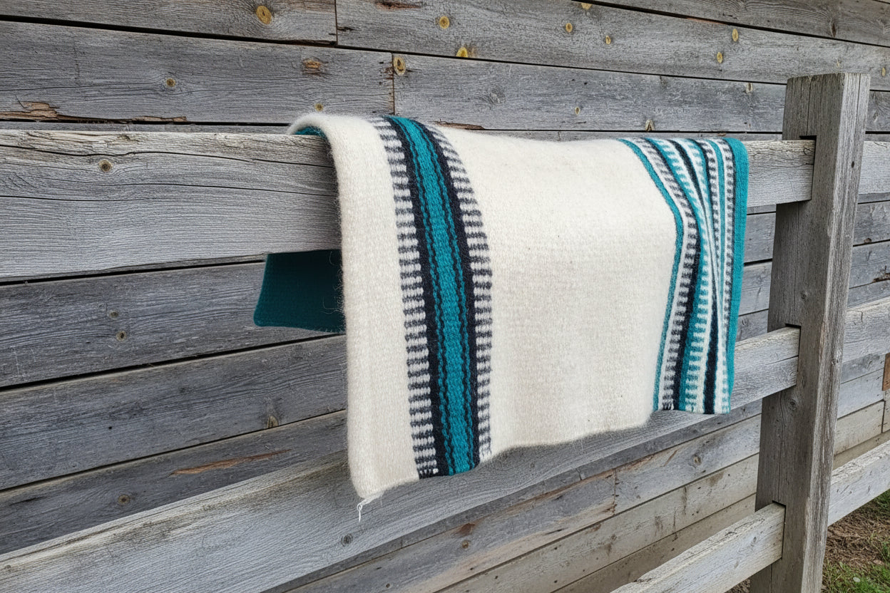 Couverture de selle en mohair
