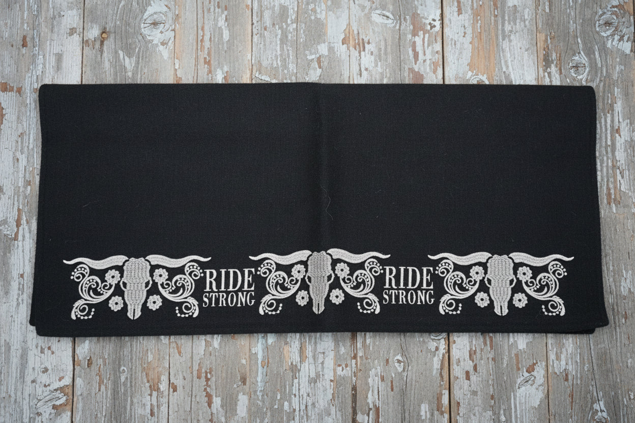 "Ride Strong" Saddle Blanket