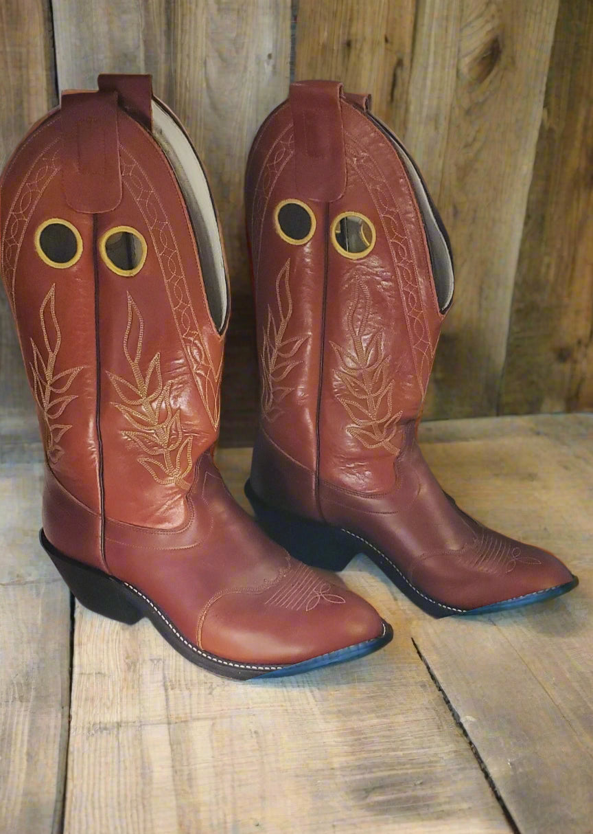 Men's Lucchese Goat Leather Cowboy Boots