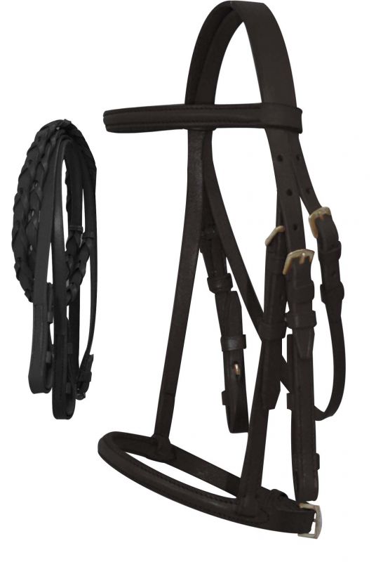 English Bridle w/Reins-Pony
