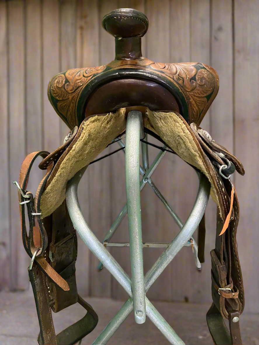 14" Western Rawhide Pleasure Saddle