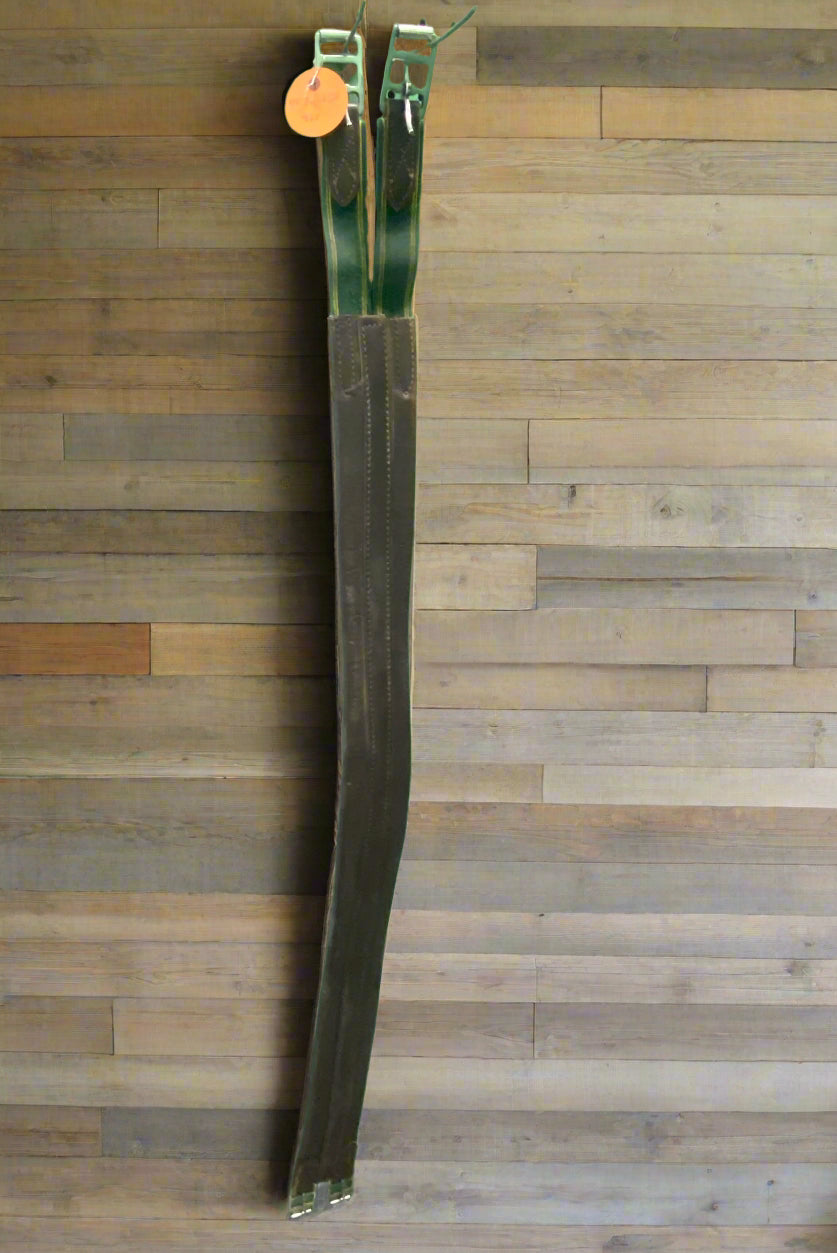 48" Leather Girth w/Elastic End