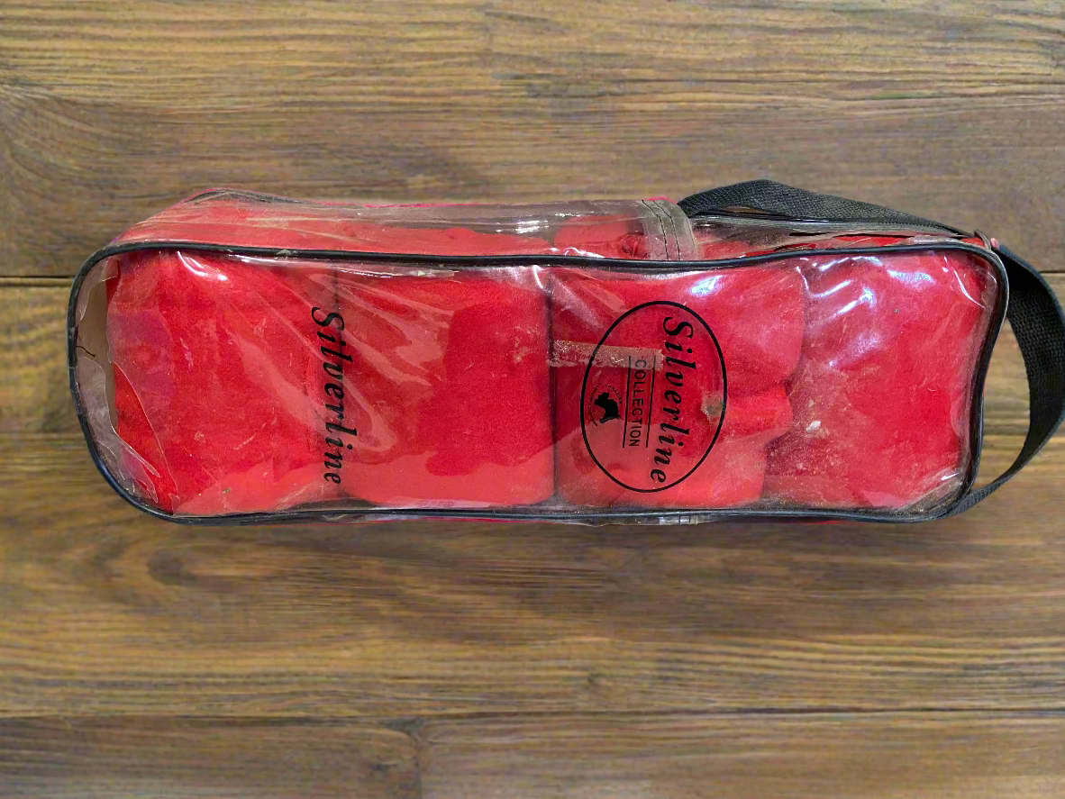New! Silverline Red Polos