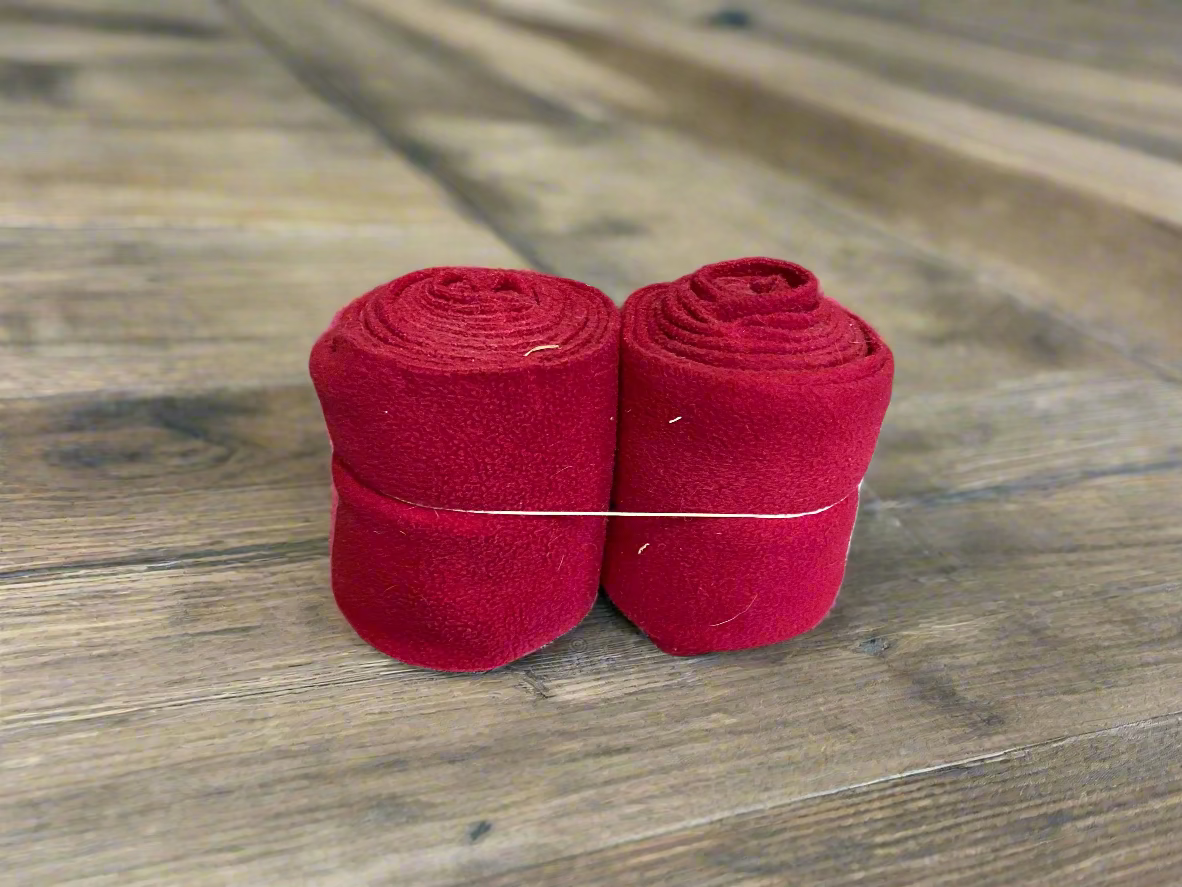 Deep Red Polo Wraps