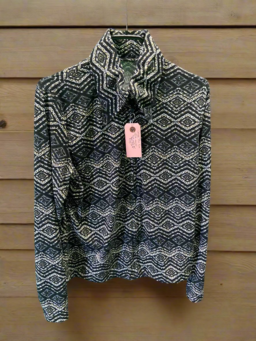 Black and Tan Aztec Rail Shirt