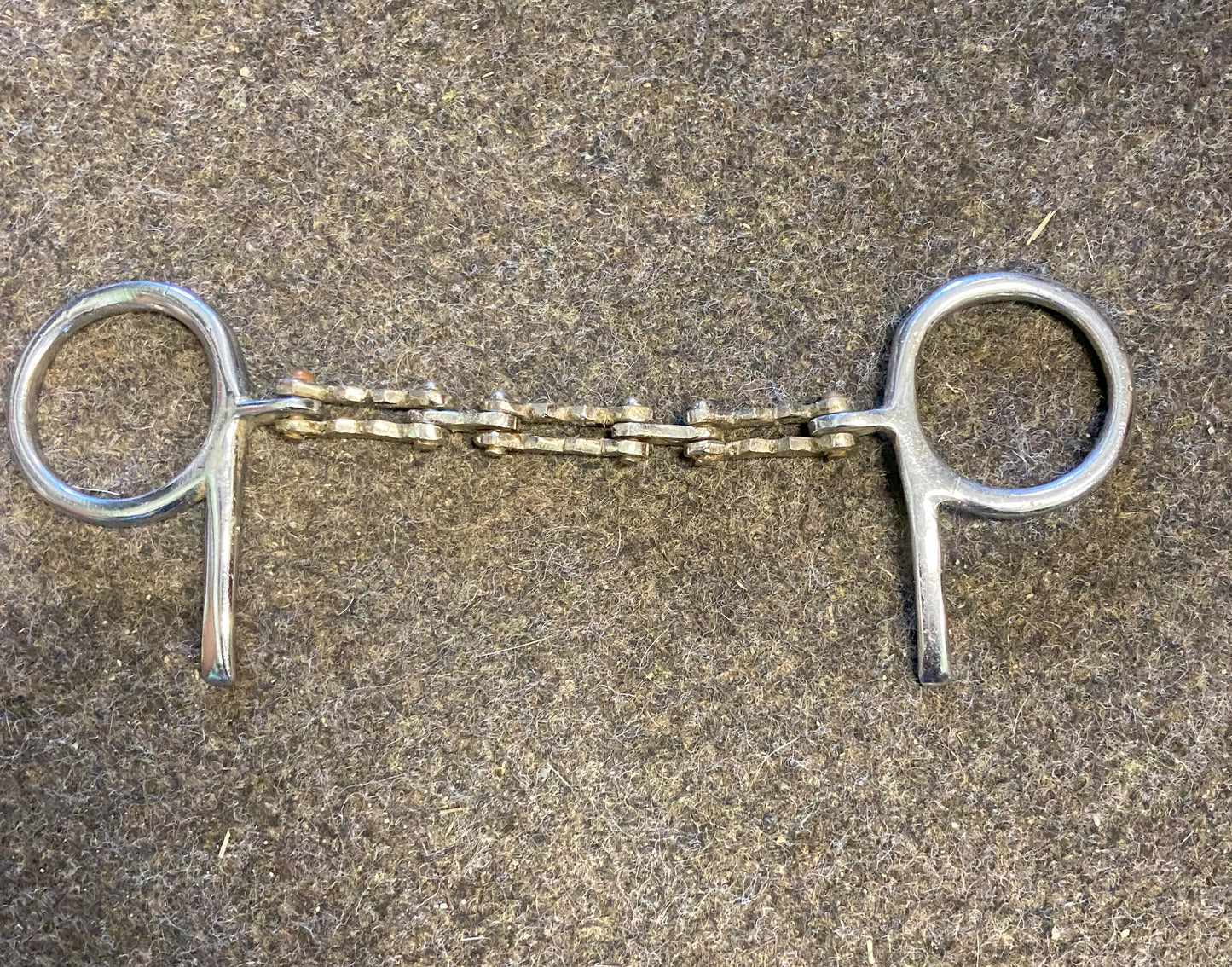 Bike Chain Half Cheek Bit-Pony