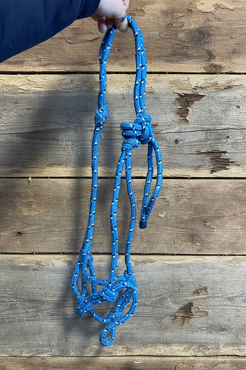 Blue Rope Halter