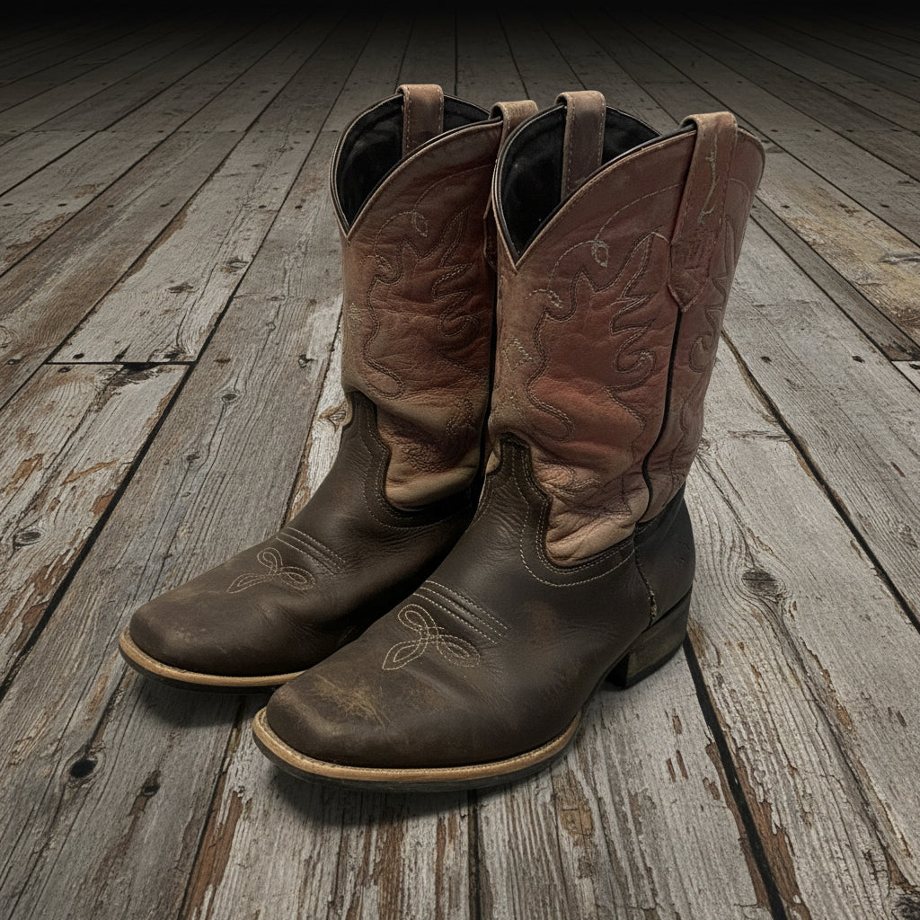 Cabela's Youth Cowboy Boots- Size 3