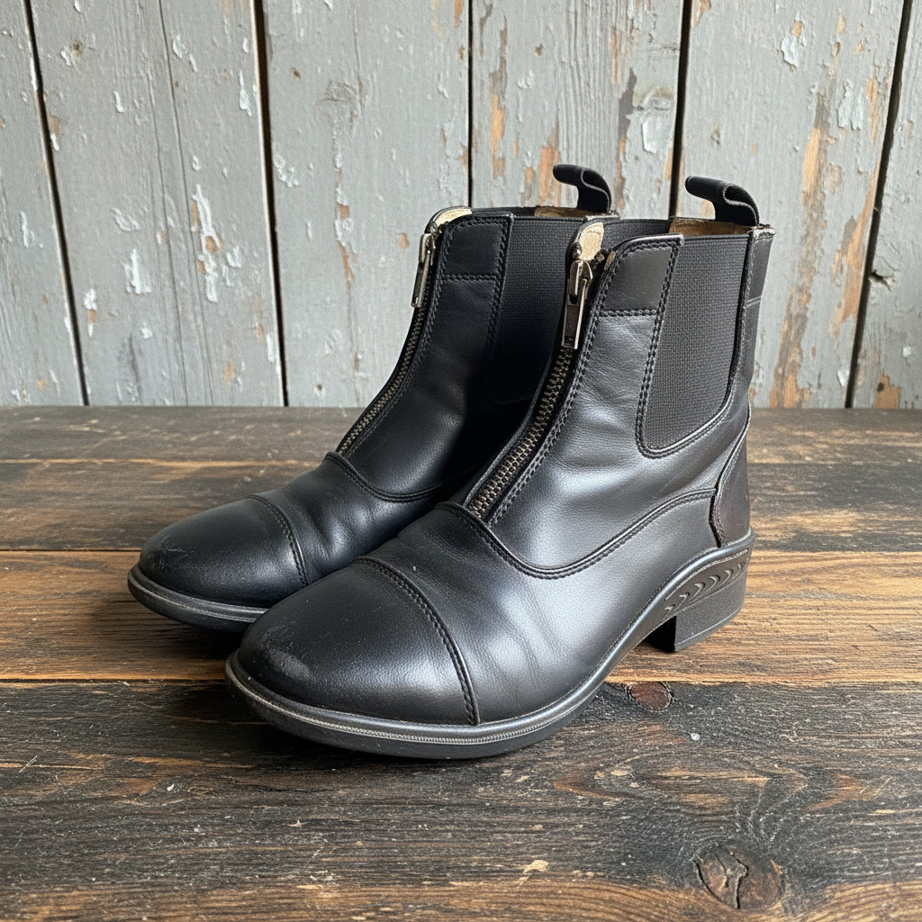 Auken Zip Paddock Boot- Youth 2