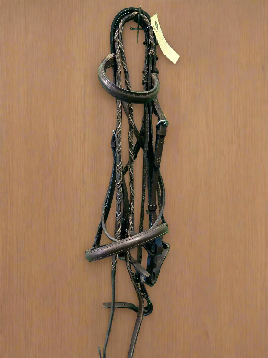 Cob Bridle with Laced Reins