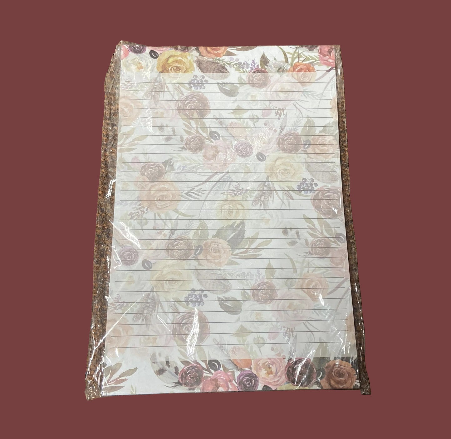 Bloc-notes rose