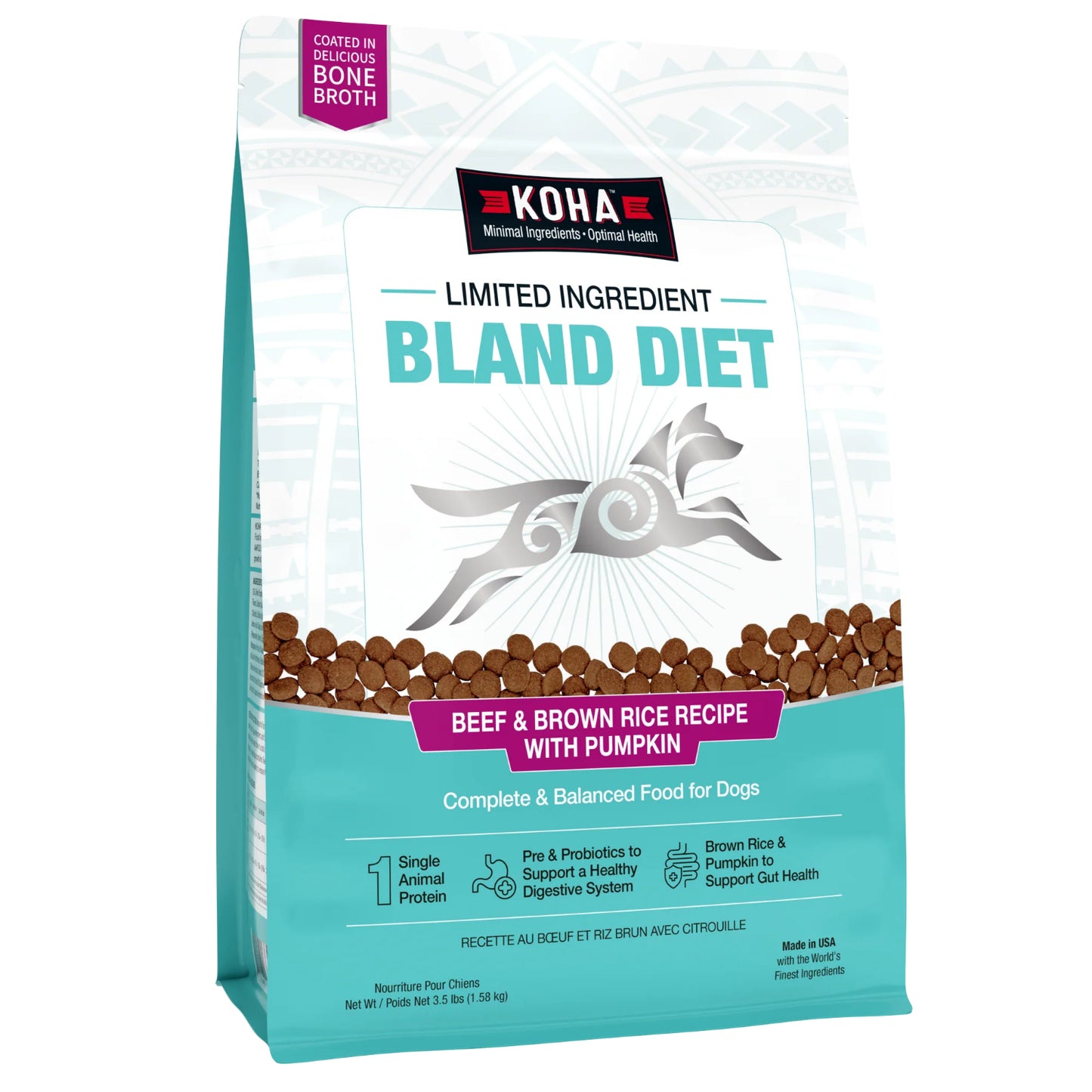 Koha LID Blé diététique + Riz - 20 lbs