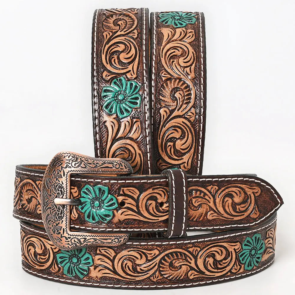 Hand Painted Genuine Leather Belt