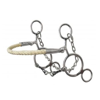Combo Bit w/Twisted Dogbone Mouth Piece