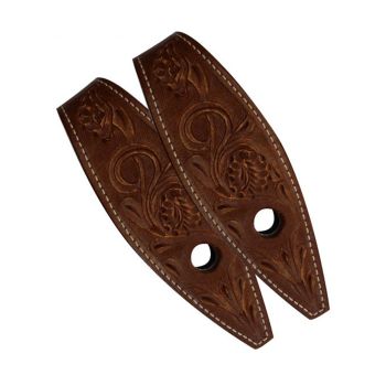 Floral Tooled Slobber Strap