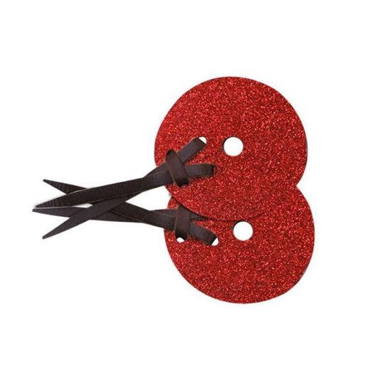Red Glitter Bit Guard