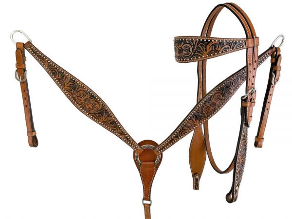 Floral Tooled Set