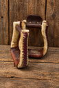 Billy Cook Rawhide Wrapped Stirrups