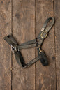 Black Nylon Halter- Full