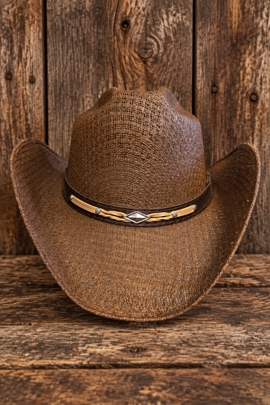 Brown Cowboy Hat-Large