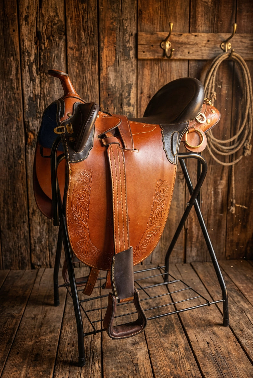 16" Snowy River Australian Stock Saddle