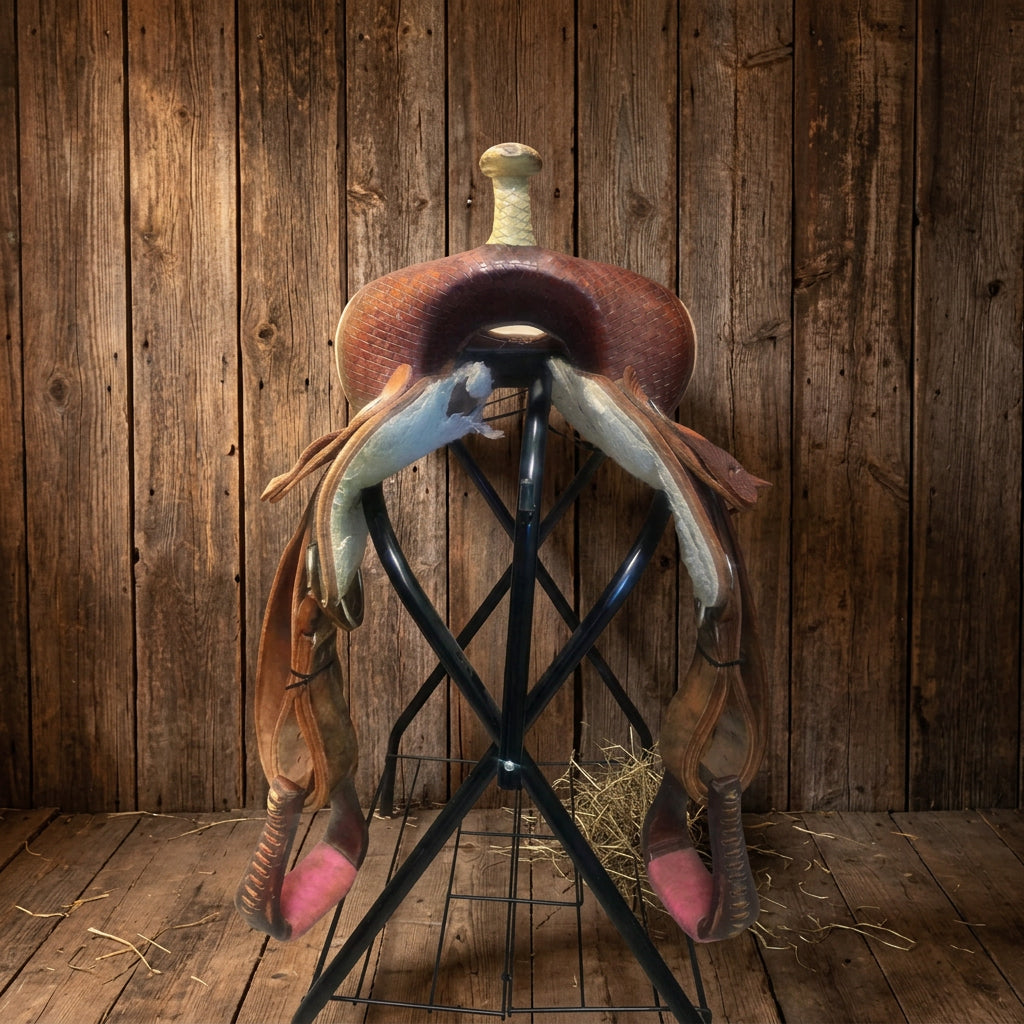 15" Economy Racer by Pro Qualifier Barrel Saddle