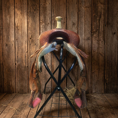 15" Economy Racer by Pro Qualifier Barrel Saddle
