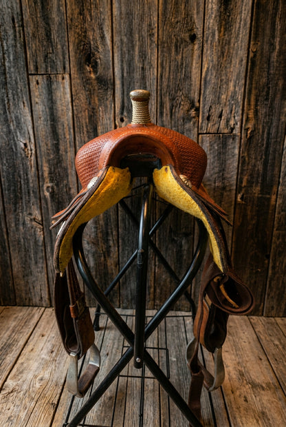 15" Country Legend by Western Rawhide Barrel Saddle