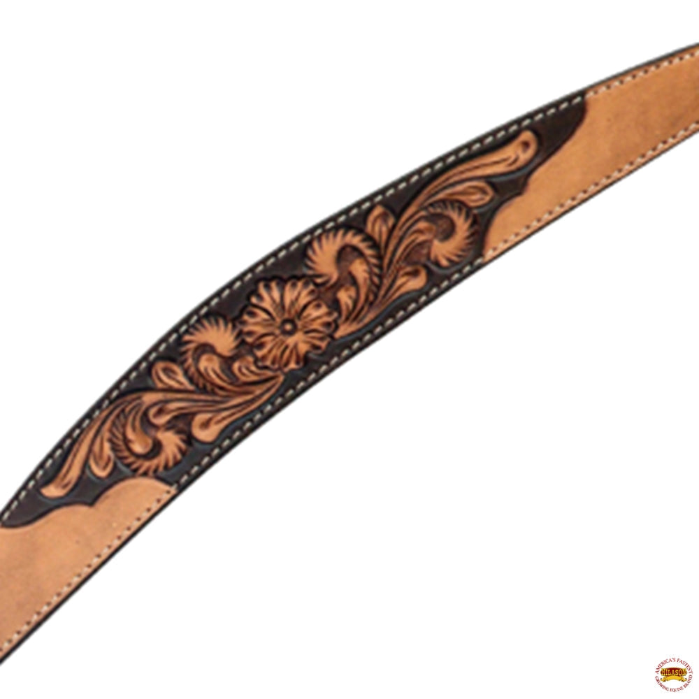 Carved Floral Breast Collar