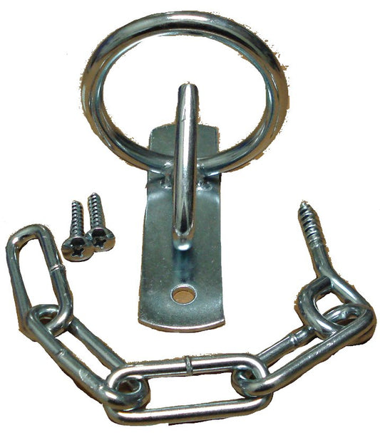 Gate Latch with Bucket Holder