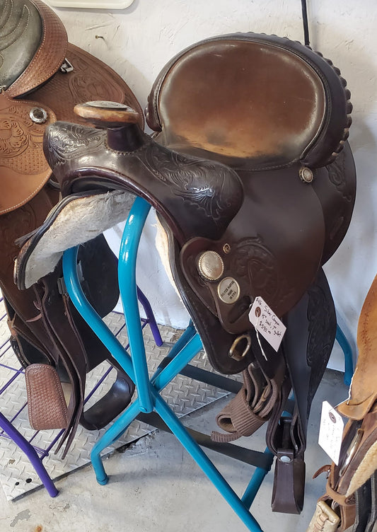15" Silver Canyon Barrel saddle
