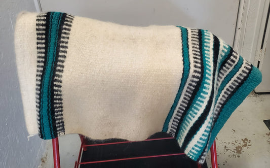 Mohair Saddle Blanket