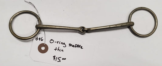 O Ring Snaffle- Thin