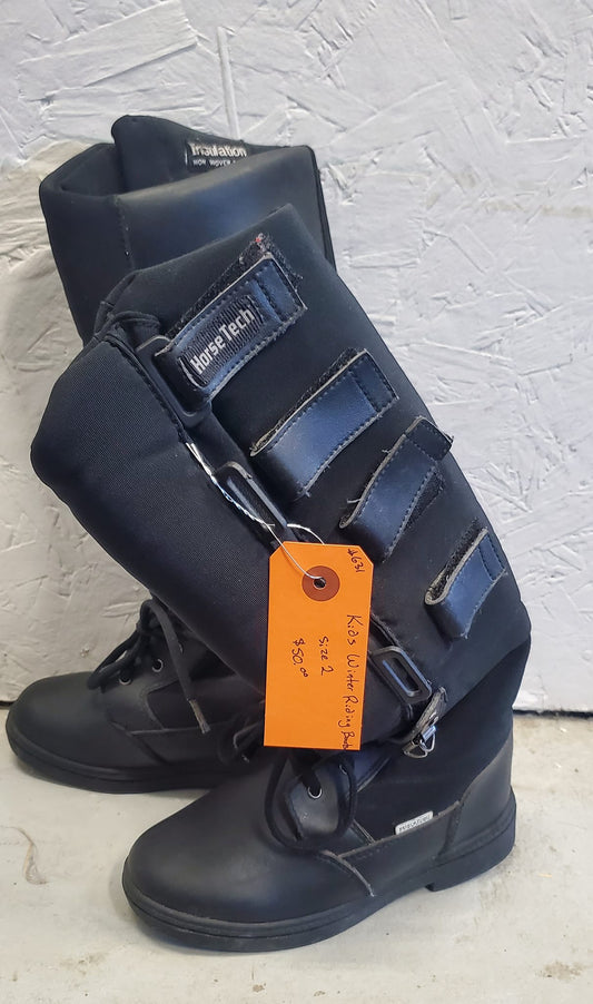Horsetech Kids Winter Riding Boots