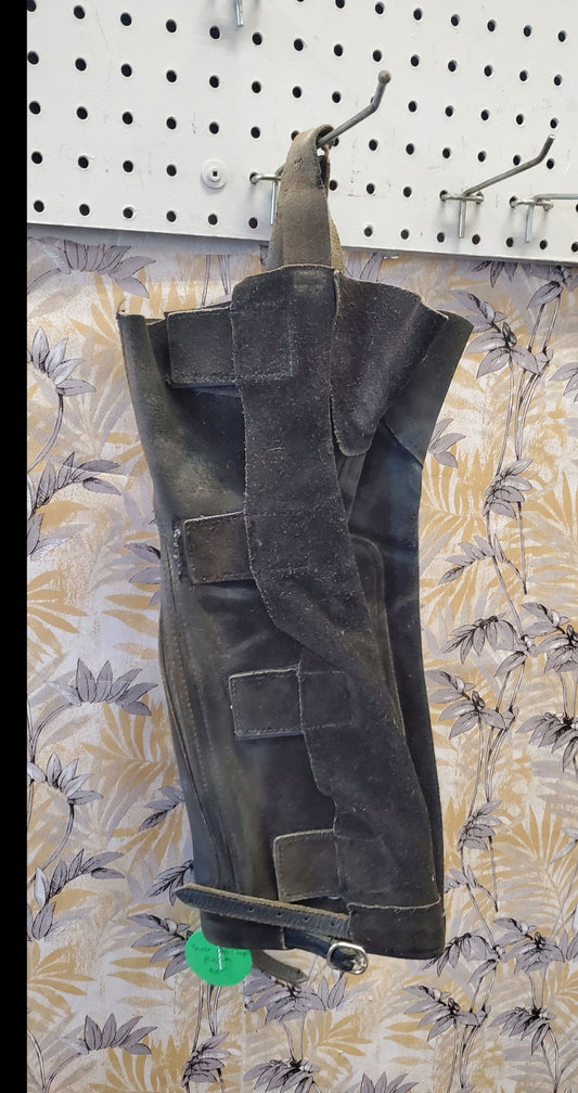 Suede Half Chaps