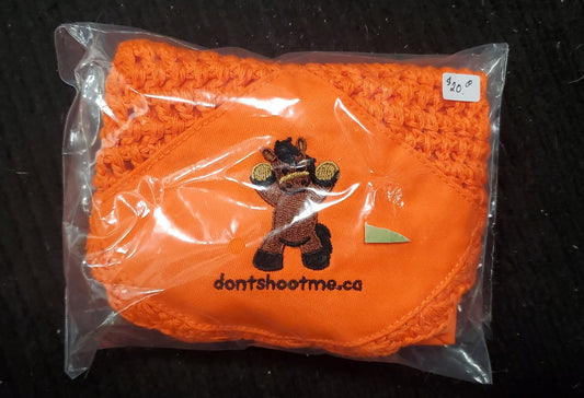 Orange "Don't Shoot Me" Veil