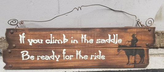 Wooden Sign