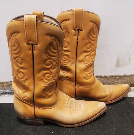 Soft Leather Cowboy Boots