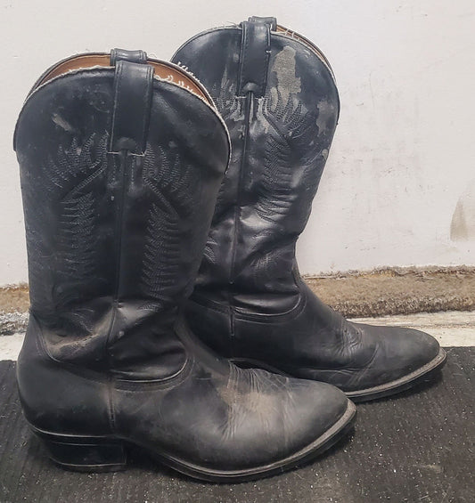 Silver Rebel Cowboy Boots
