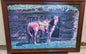 Horse & Log Cabin Painting