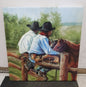 "Cowboys" canvas print
