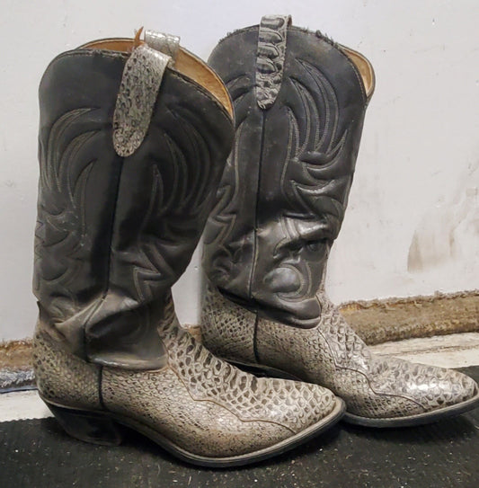Men's Snakeskin Cowboy Boots