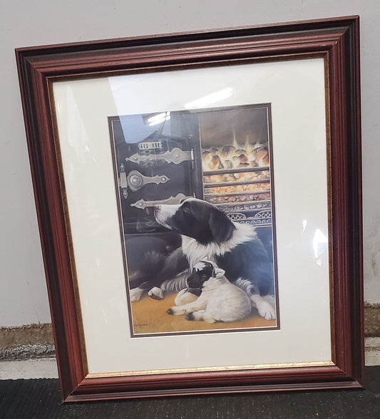 Border Collie Painting